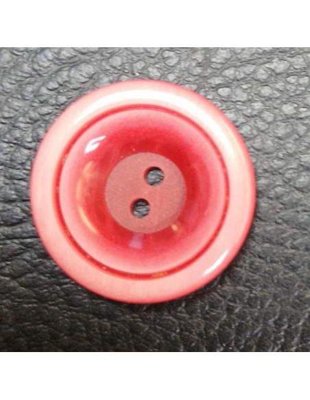 Bouton rouge et rose