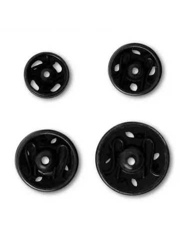 Boutons pression à coudre Prym noirs 6-11 mm | Zephyr Tissus