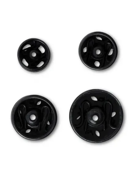 Boutons pression à coudre Prym noirs 6-11 mm | Zephyr Tissus