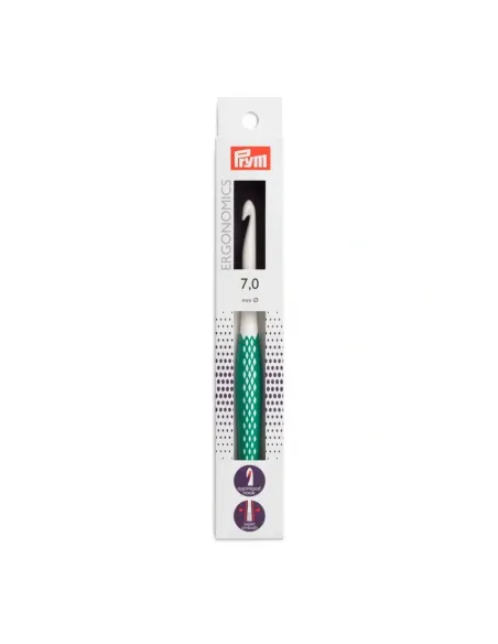 Crochet laine ergonomique Prym 7 mm | Zephyr Tissus
