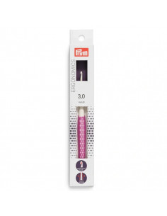 Crochet pour laine ergonomique, 16cm, Ø 3mm