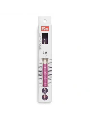 Crochet laine ergonomique Prym 3 mm | Zephyr Tissus