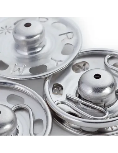 Bouton pression à coudre Prym 21 mm argent | Zephyr Tissus