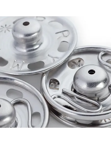 Bouton pression à coudre Prym 21 mm argent | Zephyr Tissus