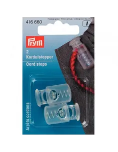 Arrêt cordon Prym 1 trou transparent | Zephyr Tissus