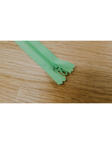 Fermeture Eclair Z51, Nylon, vert nil, 40cm