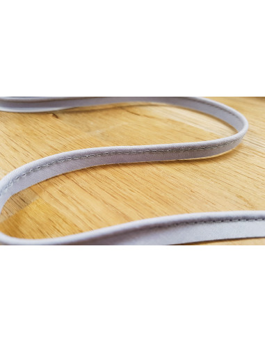 Passepoil, 10mm, gris