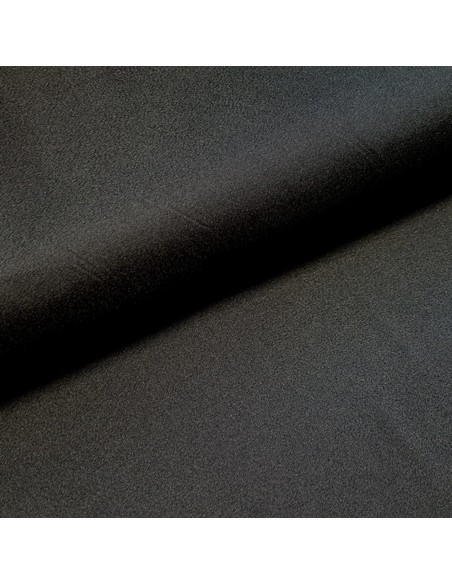 Tissu, Lycra Fin Stretch, Noir, Laize 140 cm, 95% Polyester 5% Spandex