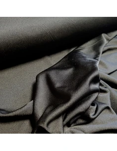 Tissu, Lycra Fin Stretch, Noir, Laize 140 cm, Fluide Extensible 2