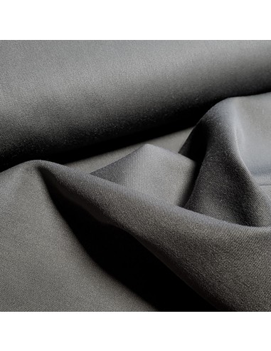 Tissu, Tailleur Stretch Uni, Gris Anthracite, Laize 150 cm, Polyester Viscose Spandex