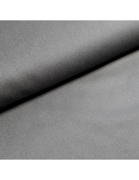 Tissu, Tailleur Stretch Uni, Gris Anthracite, Laize 150 cm, Polyester Viscose Spandex