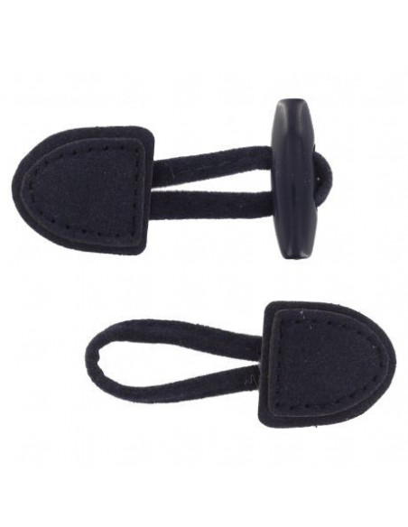 Brandebourg enfant, 25x105mm, bleu marine