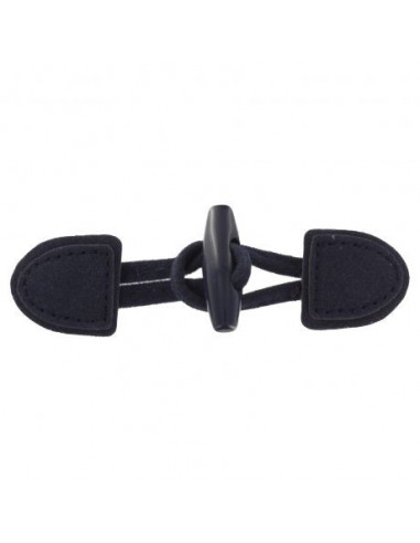 Brandebourg enfant, 25x105mm, bleu marine