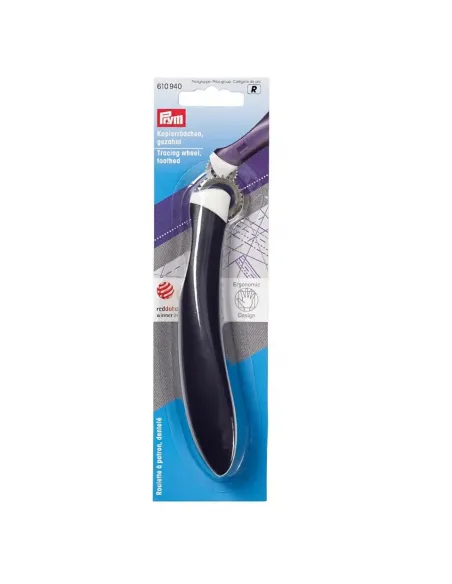 Roulette à patron dentée Prym ergonomics | Zephyr Tissus