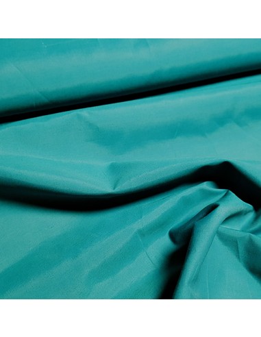 Tissu, Toile Polycoton Unie, Vert Canard, Laize 160 cm, 60% Coton 40% Polyester