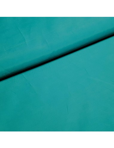 Tissu, Toile Polycoton Unie, Vert Canard, Laize 160 cm, 60% Coton 40% Polyester