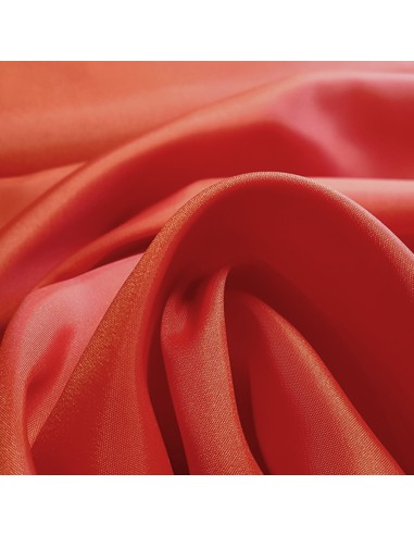 Tissu, Doublure Anti-statique, Rouge Écarlate, Laize 150 cm, 100% Polyester
