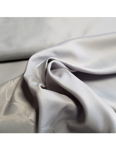 Tissu, Doublure Bemberg Anti-statique, Grise, Laize 160 cm, 100% Polyester