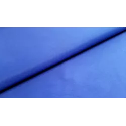 Toile polycoton bleu roi