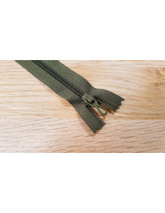 Fermeture Eclair Z51, Nylon, vert kaki, 10cm 2