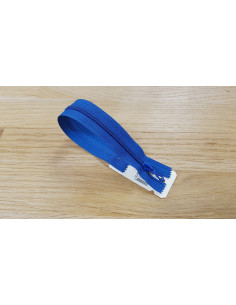 Fermeture Eclair Z51, Nylon, bleu drapeau, 10cm