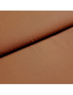 Tissu, Tailleur Uni, Marron Clair, Laize 160 cm, 70% Polyester 30% Coton