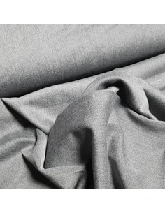 Tissu, Tailleur Mélangé Stretch, Gris, Laize 140 cm, 70% Laine 30% Viscose 2