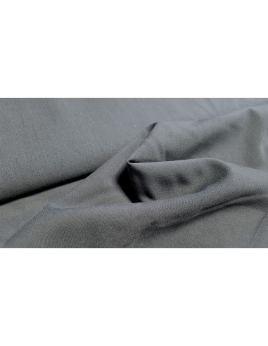 Toile toucher laine, gris anthracite