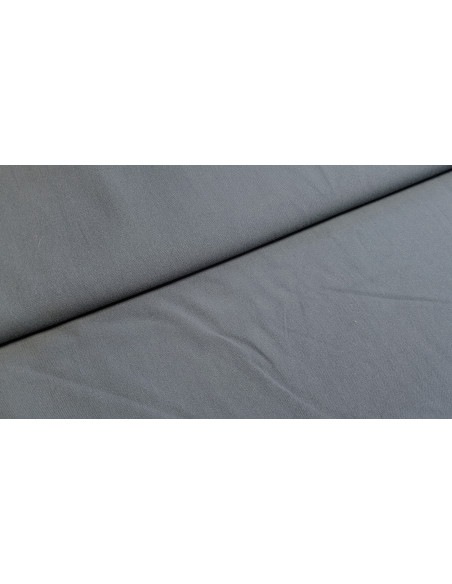 Toile toucher laine, gris anthracite