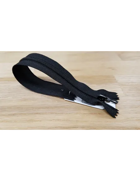 Fermeture à glissière Prym Z51, Noir, 45 cm | Zephyr Tissus