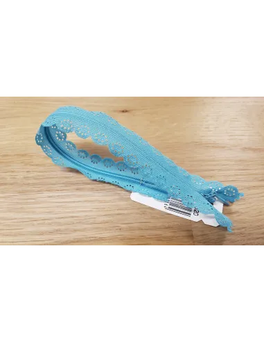 Fermeture invisible Prym Z82 turquoise 60 cm | Zephyr Tissus