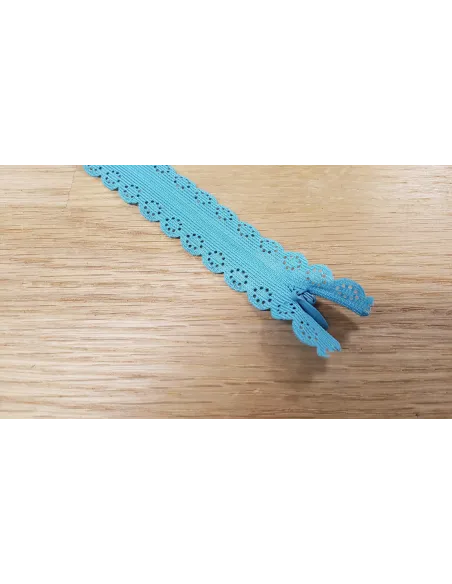 Fermeture invisible Prym Z82 turquoise 60 cm | Zephyr Tissus