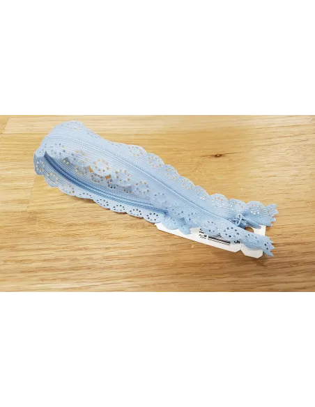 Fermeture invisible Prym Z82, bleu, 22 cm | Zephyr Tissus
