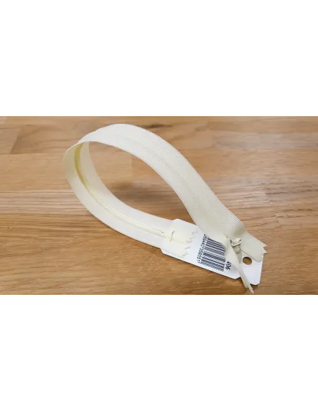 Fermeture invisible Prym Z41 ivoire 40 cm | Zephyr Tissus
