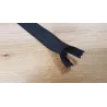 Fermeture Eclair Z41, Nylon invisible, noir, 22cm