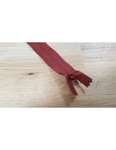 Fermeture invisible Prym Z41 bordeaux 22 cm | Zephyr Tissus 2