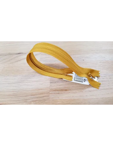 Fermeture Z41 invisible Prym, ocre, 40 cm | Zephyr Tissus