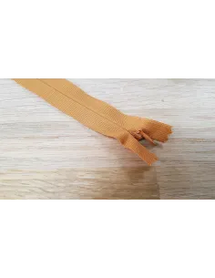 Fermeture invisible Prym Z41, havane, 22 cm | Zephyr Tissus 2