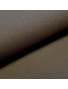Tissu, Sweat Épais Uni, Marron Chocolat, Laize 160 cm, 70% Coton 30% Polyester 440g/ml