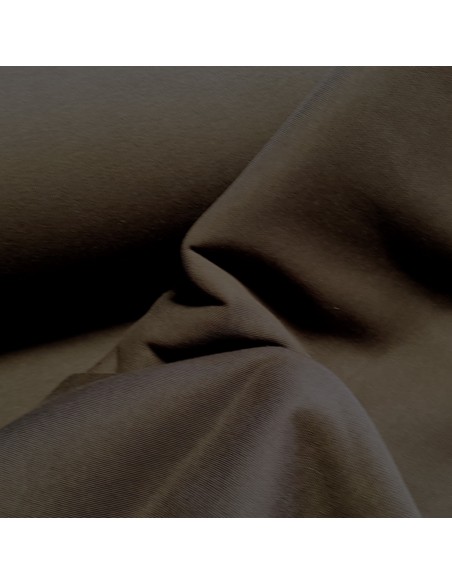 Tissu, Sweat Épais Uni, Marron Chocolat, Laize 160 cm, 70% Coton 30% Polyester 440g/ml