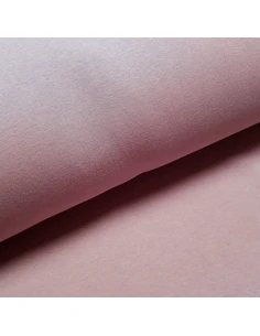 Tissu, Sweat Épais Uni, Parme, Laize 160 cm, 70% Coton 30% Polyester