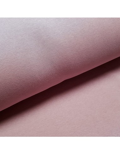 Tissu, Sweat Épais Uni, Parme, Laize 160 cm, 70% Coton 30% Polyester