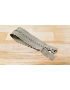 Fermeture Eclair Z54, Moulée, grège, 55cm