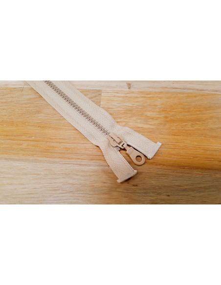 Fermeture Eclair Z54, Moulée, beige antilope, 50cm