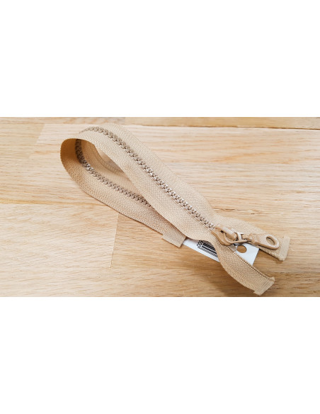 Fermeture Eclair Z54, Moulée, beige antilope, 50cm