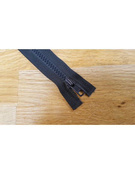 Fermeture Eclair Z54, Moulée, bleu marine foncé, 60cm