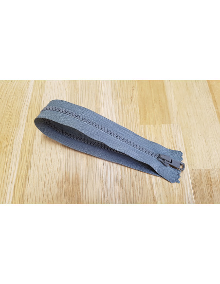 Fermeture Eclair Z53, Moulée, gris foncé, 30cm