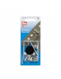 Rivets tubulaires Prym argentés 4-6 mm | Zephyr Tissus