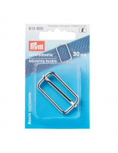 Boucle coulissante Prym 30 mm argent | Zephyr Tissus
