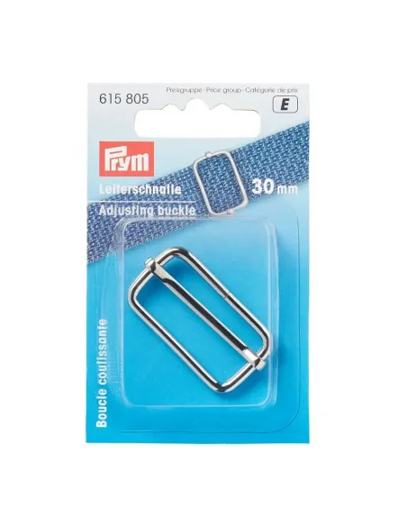 Boucle coulissante Prym 30 mm argent | Zephyr Tissus